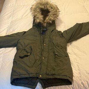 Crewcuts Olive Green Outerwear
